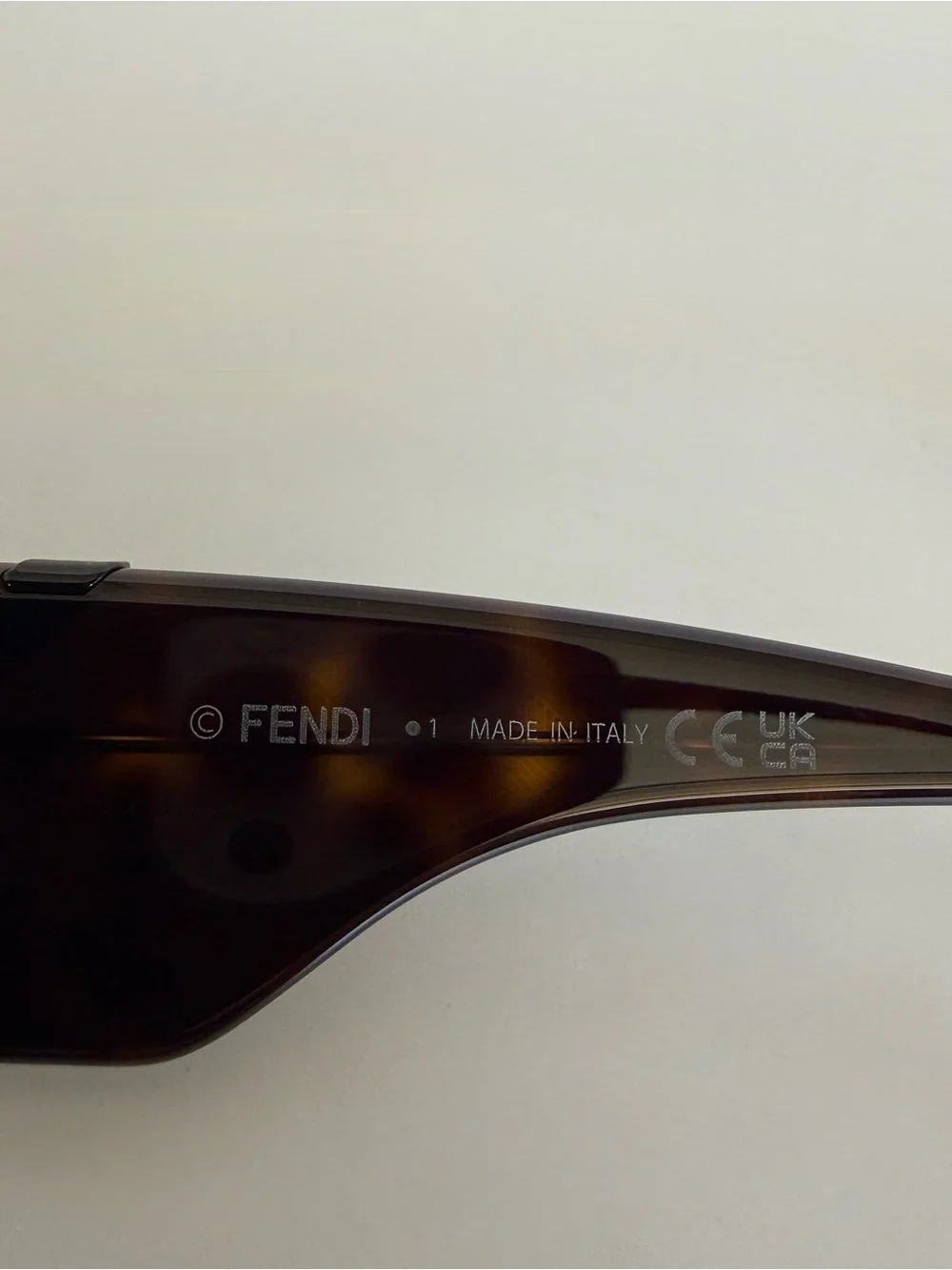 NEW!!! Fendi men brown Havana sunglasses FE40131I 52A Authentic
